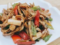 泡藕带炒牛肚-美味轩家常菜馆(龙头街店)