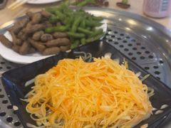 花生毛豆拼-福茗春薪禾记海鲜烧烤(八一路店)