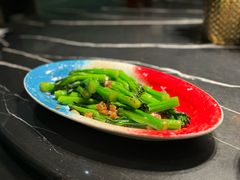 猪油渣生炒手工菜心-粤·向群饭店(二沙岛店)