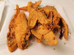 炸塌目鱼-渔民船说·北塘海鲜·天津菜·海肠捞饭(北塘古镇店)