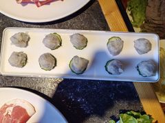 自制手打虾滑-小洋府铜锅涮肉(南锣鼓巷店)
