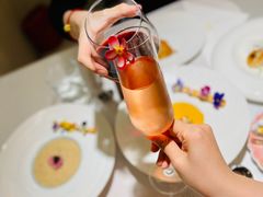 桃红气泡酒-晶雅花园西餐厅(南京首店)