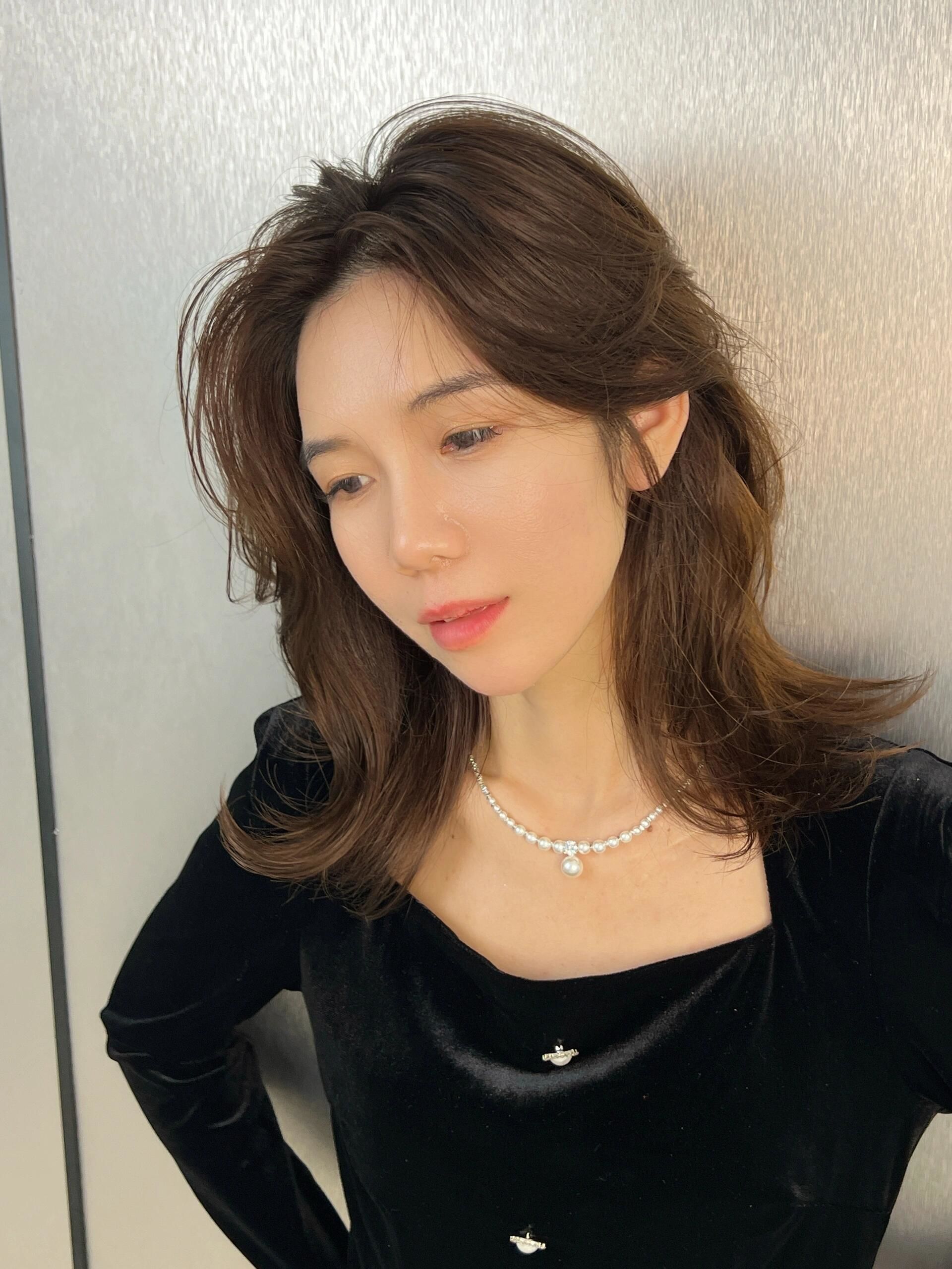 中长发发型