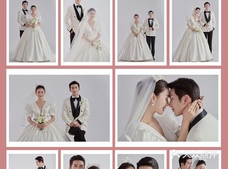 五套婚纱照要这样选服装风格，既齐全又好看