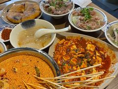 脑花烧豆腐-肖四女·江湖菜(临港店)