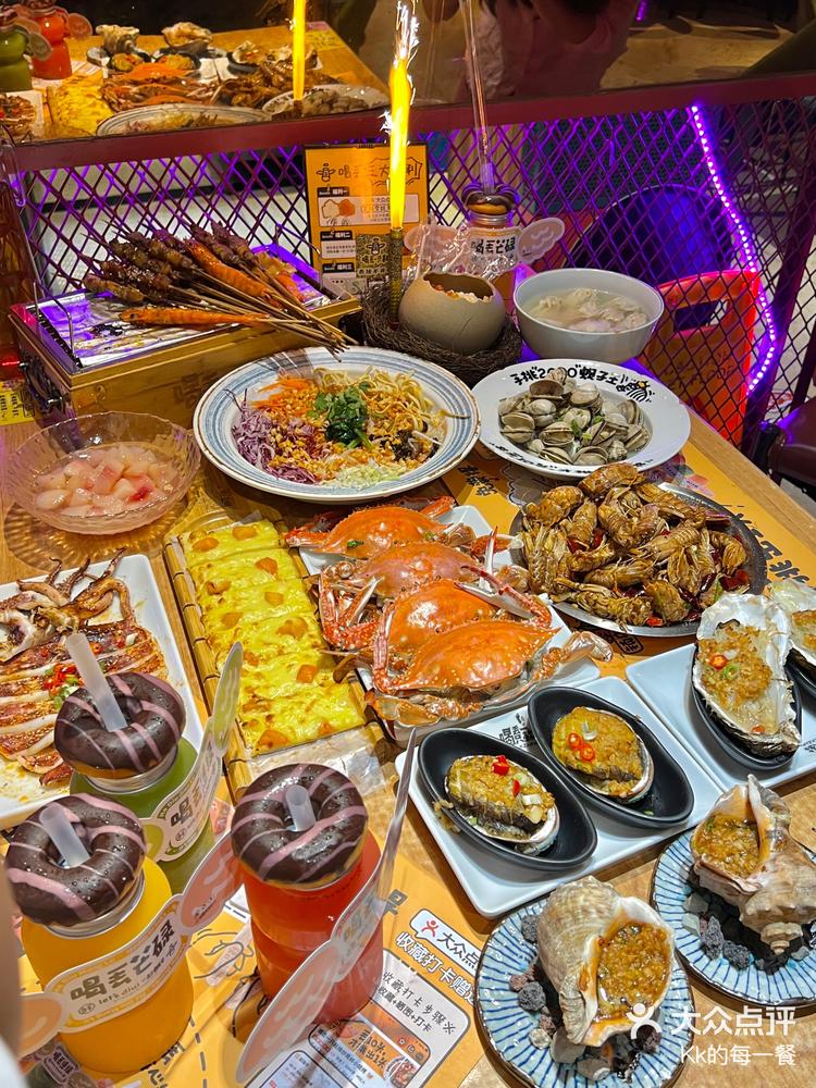 作为吃货的真心建议吃完这火烤大海螺和水煮飞蟹再离开大连