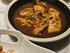 海胆虾怪酱炖老豆腐-青雅中餐厅(大连金石滩绿发希尔顿度假酒店)