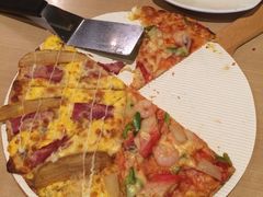 海鲜拼薯角薄饼披萨-必胜客(东大桥店)