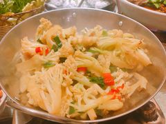 干锅有机花菜-亲回家吃饭餐厅(黄陂店)