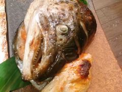 盐烤三文鱼头-熹炭精致日料(金融街购物中心店)