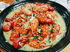 蒜泥龙虾-陈老斯呼尔嗨吃烧烤(科巷店)