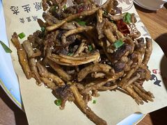 干煸茶树菇-东来土菜馆(民祥园路店)