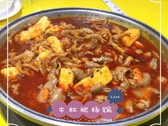 -老红桥炸灌肠牛肚锅烧烤(定福庄店)