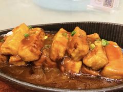 鲍汁扣自制豆腐-宝园酒家(美林M·LIVE天地东座店)