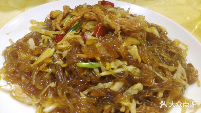 泡菜苕粉肉丝