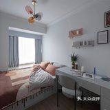 本案例是一套北欧风的90㎡三居室