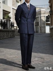 点击看大图 -怒马会 全麻衬西装高级定制