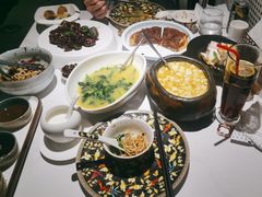 金银蛋上汤菠菜-羲和雅苑•北京烤鸭(国贸商城店)