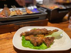 -路边摊小炉子烧烤