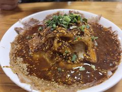 蒜泥白肉-人和水上飘(第一家店)
