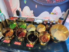 自助调料区-麻辣撸·地摊麻辣の串(鲁谷店)