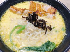 浓金鸡汤鸡排面-吉野家(红博中央公园店)