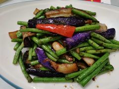 紫苏茄子炒豆角-和乐喜宴海鲜酒家(骏荣广场店)