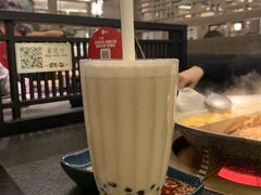 大红袍珍珠奶茶-湊湊火锅·茶憩(打浦桥日月光店)