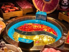 红锅酸菜酥肉锅-吼堂老火锅(万寿宫店)