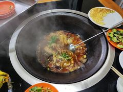 -北京龙庆四季香农家饭庄·灶台鱼·碳烤虹鳟鱼(龙庆峡店)