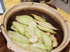 澳门虾酱啫芥兰-天宝食坊·啫啫煲大排档(西华路店)