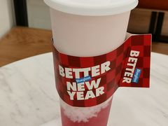 草莓雪燕玻尿酸爆珠胶原VC酸奶-Blueglass酸奶(上生新所店)