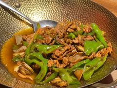 鲍鱼辣椒炒肉-农耕记·湖南土菜(南山欢乐海岸店)