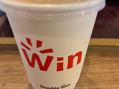 黑芝麻醇香拿铁-Double Win Coffee(建国中路店)