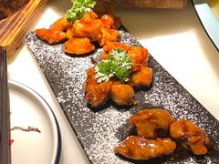雪花糖醋里脊-绿茶餐厅(华发商都店)