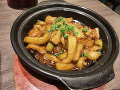 鱼香茄子煲-周锦记广式餐厅(格林生活坊2期店)