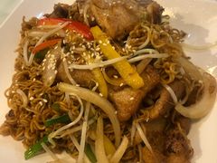 豬扒炒公仔麵-深仔记茶餐厅(亚士厘道店)