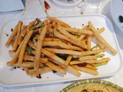 干煸藕条-五七小李子油焖大虾(总店)