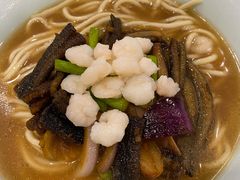 虾爆鳝面-奎元馆.百年奎元.非遗传承(西湖边的解放路店)