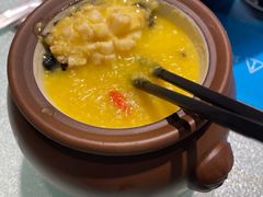 小米粥煲鲍鱼-李氏疙瘩汤·本地海鲜·老烟台菜(所城里店)