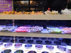 自助调料区-草原饭店火锅