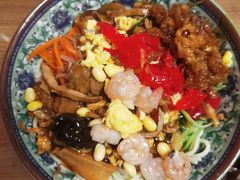 特色海鲜打卤面-大姨捞面(新安花园店)