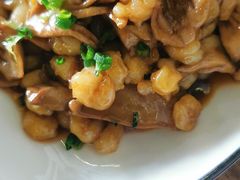 虾仁爆腰花-同得兴 Since·1995 传统苏式面馆(嘉馀坊店)