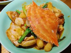 梭子蟹炒年糕-弄堂里(雨花客厅店)