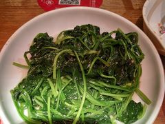 白灼菠菜-望湘园·洞庭渔宴(浦江欢乐颂店)