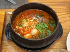 辣牛肉汤-玉流馆餐厅