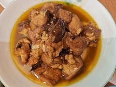 蕈油豆腐-得意楼蒸菜馆