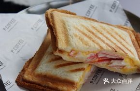 Cheese Crab Stick Sandwich
