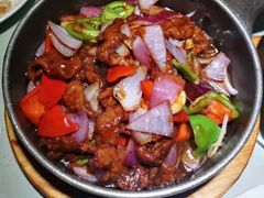 铁板黑椒牛肉-鸭王烤鸭店(三里河店)