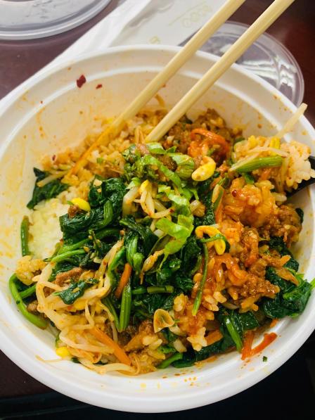 5 点的外卖,也太好吃了吧!拌饭超级美味!